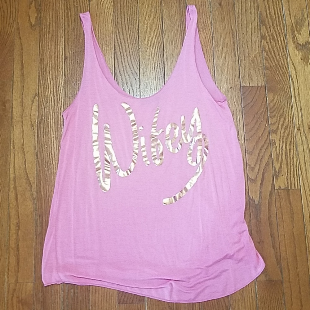 Pink wifey tank